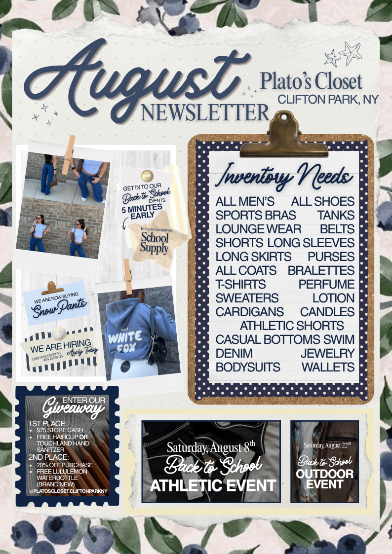 August Newsletter